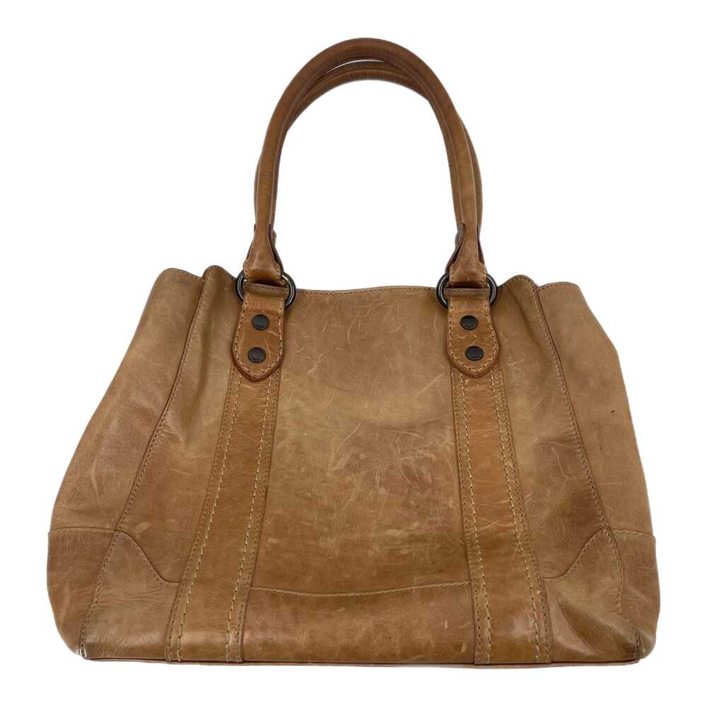 Frye Tan Tote Bag Medium Snap Closure